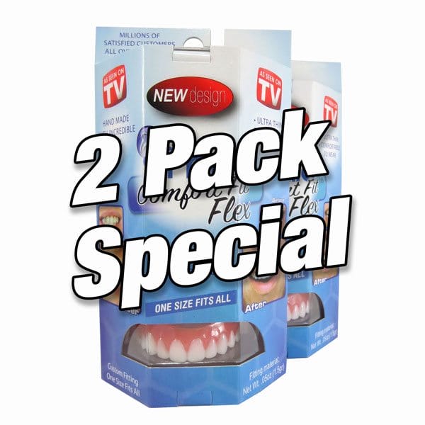 Instant Smile Comfort Fit Flex System - TWO PACK