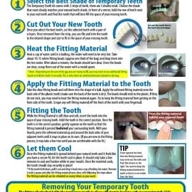 Multi-Shade Temporary Tooth Replacement Kit - Image 5