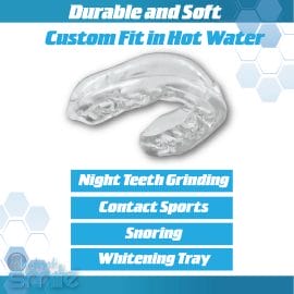 4 Pack - Comfort Fit Flex Mouth Guard - Image 3