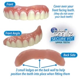 Instant Smile Secure Fit Upper Teeth - Image 6