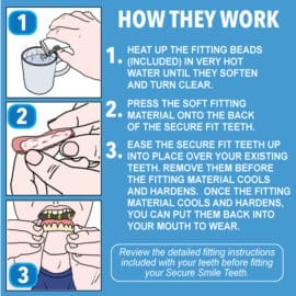 Instant Smile Secure Fit Upper Teeth - Image 5